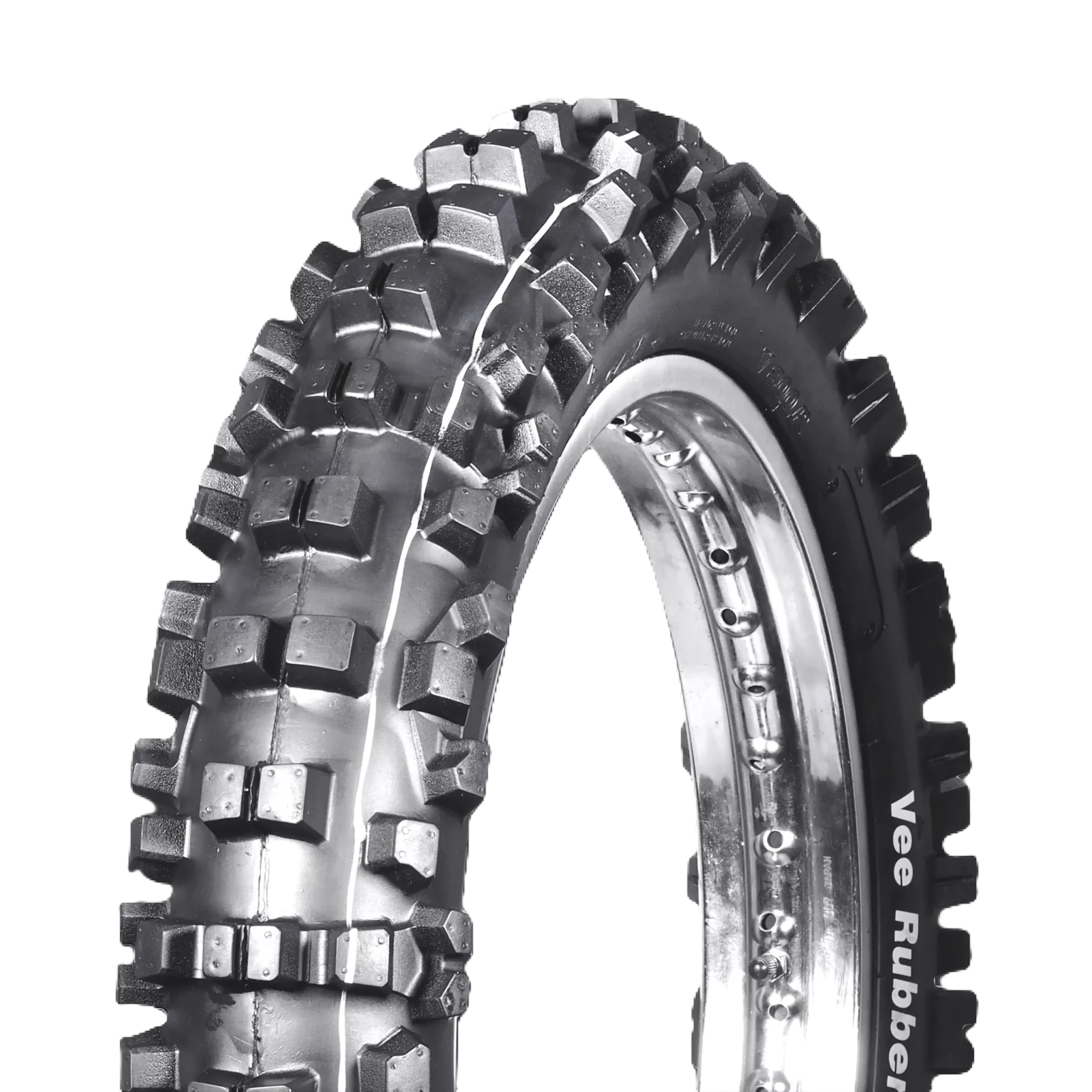 Motorkerékpár gumiabroncs Vee Rubber, 90/100-14 VRM-500 49M, Enduro, Motocross - Made in Thailand